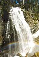 Narada Falls - rainbow